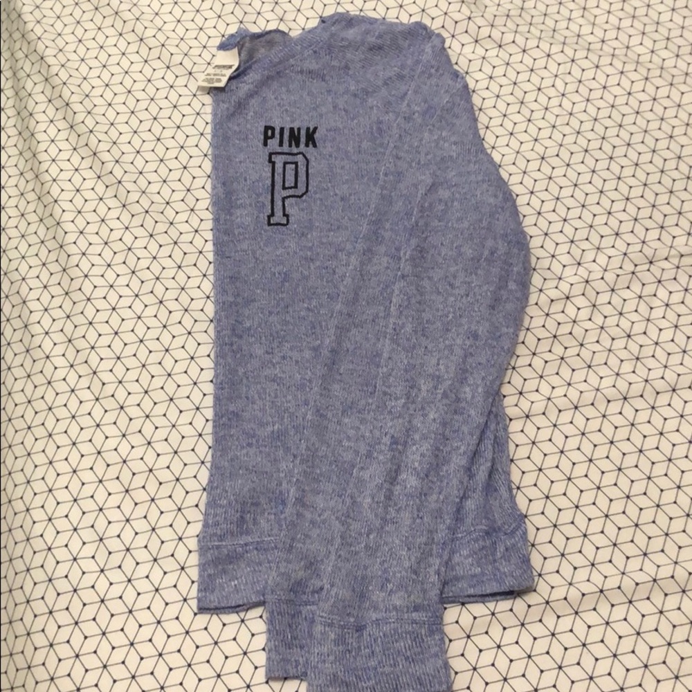 Victoria’s Secret pink lite light purple sweater